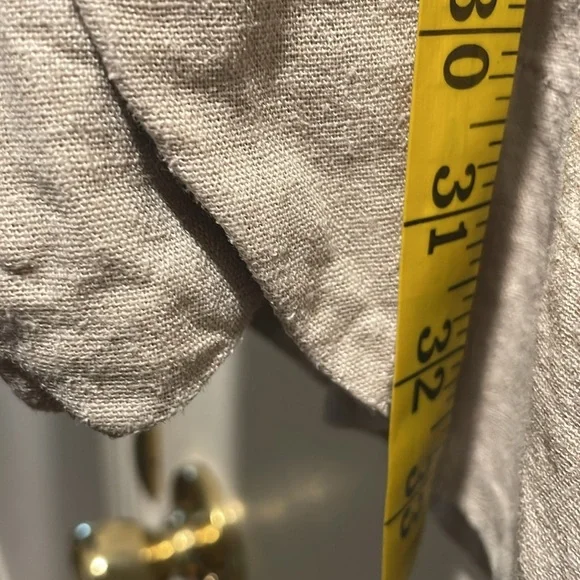 For Cynthia Tan Mini Dress with Puff Sleeves and Crew Neck Rounded Bottom Detail - Picture 14 of 15